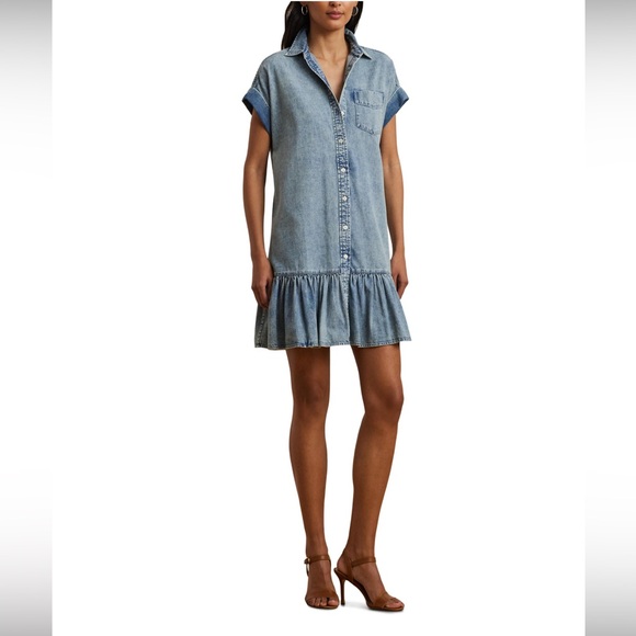Lauren Ralph Lauren Dresses & Skirts - Lauren Ralph Lauren® Denim Short-Sleeve Shirtdress